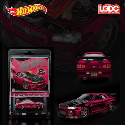 Hot Wheels RLC Nissan Skyline GT-R R34 – Premium Metal/Metal Koleksiyonluk