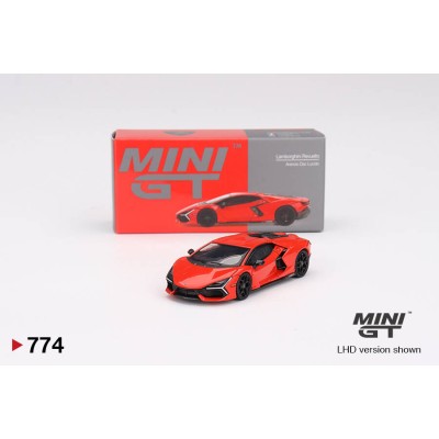Mini GT 1/64 Lamborghini Revuelto Arancio Dac Lucido MGT00774