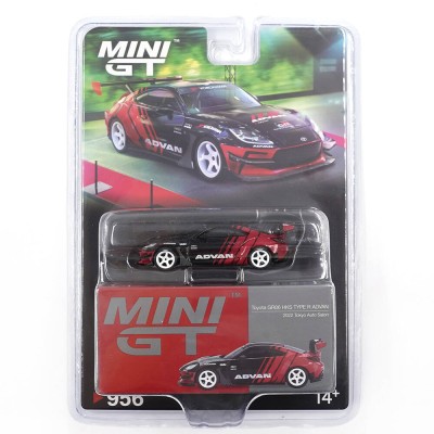 Mini GT 1/64 Toyota GR86 HKS TYPE R ADVAN 2022 Tokyo Auto Salon - Blister Paket MGT00956-BL