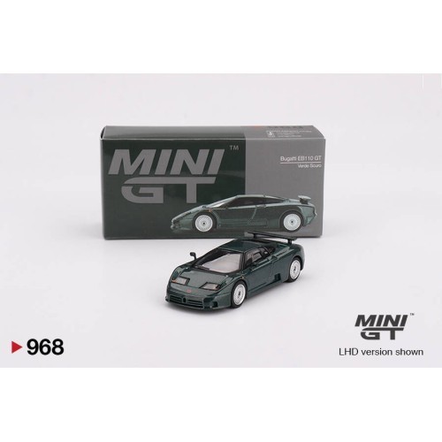 Mini GT 1/64 Bugatti EB110 GT Verde Scuro MGT00968
