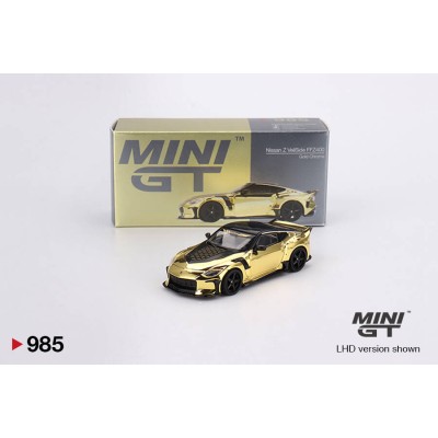 Mini GT 1/64 Nissan Z VeilSide FFZ400 Gold Chrome MGT00985