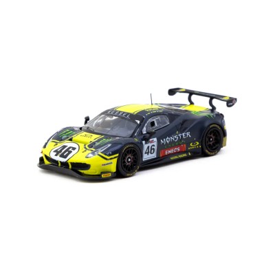 Tarmac Works X iXO Models 1/64 Ferrari 488 GT3 Gulf 12 Hours 2019 #46 – HOBBY64 T64-072-19GUF46