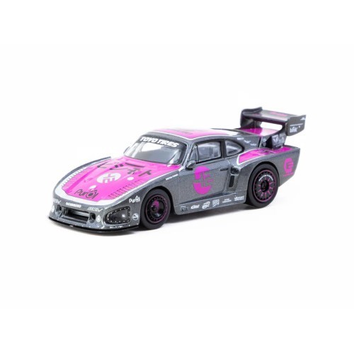 Tarmac Works X iXO Models 1/64 Bisimoto Porsche 935 K3V with Tarmac Cards Combo Set - HOBBY64 T64-079-K3V