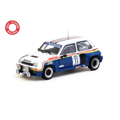 Tarmac Works 1/64 Renault 5 Turbo Rally Costa Brava 1985 #11 - HOBBY64 T64-TL060-85RCB11