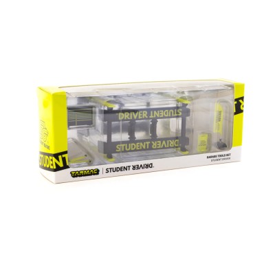 Tarmac Works Accessories 1/64 Garage Tools set Student Driver- PARTS64