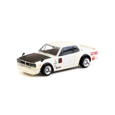 Tarmac Works 1/64 Skyline HT 2000GT-R White - GLOBAL64 T64G-043-WH2