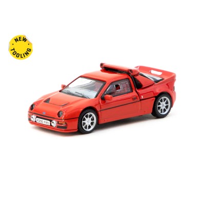 Tarmac Works 1/64 Ford RS200 Red - HOBBY64+ T64PR-001-RE