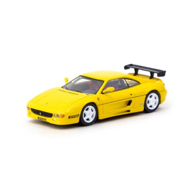 Tarmac Works X iXO Models 1/64 Ferrari F355 Challenge Yellow - ROAD64 T64R-083-YL