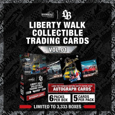 Tarmac Cards Liberty Walk Collectible Trading Cards Vol.01 Box TC-LBC-01