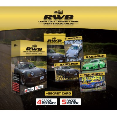 Tarmac Cards Event Special Pack - RWB Vol.02 Box TC-RWBE-02