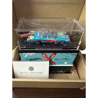 Hot Wheels x Kenny Scharf "ZOOM!" Custom T-Bird 1:64
