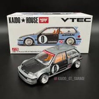 CHASE Mini GT Kaido House Honda Civic VTEC Advan #171