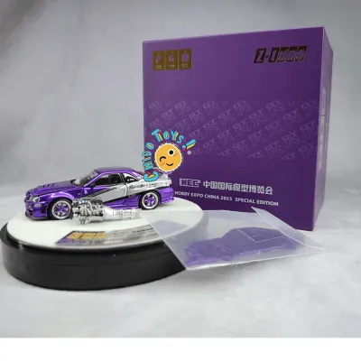 PGM 1:64 Nissan GT-R R34 Z-Tune HEC 2025 Special Edition – Koleksiyonluk Diecast Model