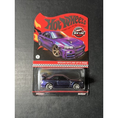 Hot Wheels RLC Nissan Skyline GT-R R34 – Premium Metal/Metal Koleksiyonluk